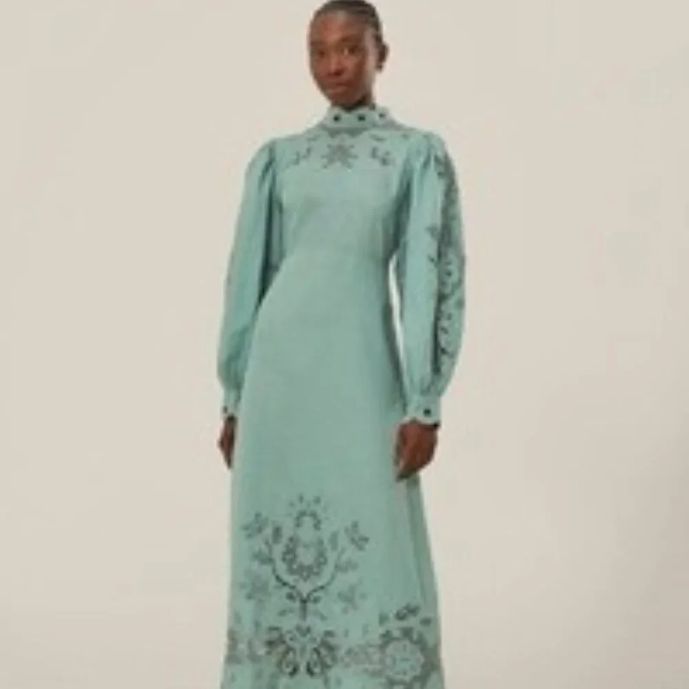 Farm Rio Linen Maxi - Picture 1 of 9